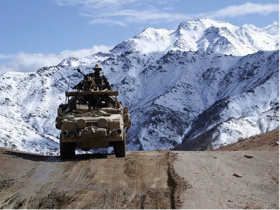 Figur 5.2 Hærens jegerkommando i sør 2003.
