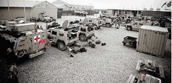 Figur 8.4 Norge valgte et militært ledet PRT, og la til grunn et skille mellom militær og sivil innsats.