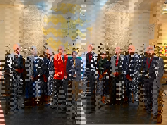 Gruppebilde møte om kreft og AMR