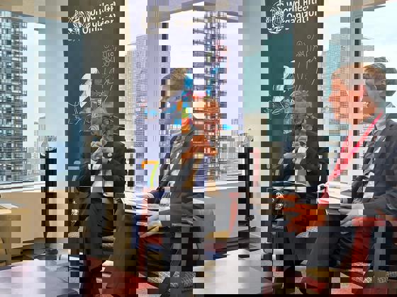 Utviklingsministeren i møte med WHO-sjef Tedros