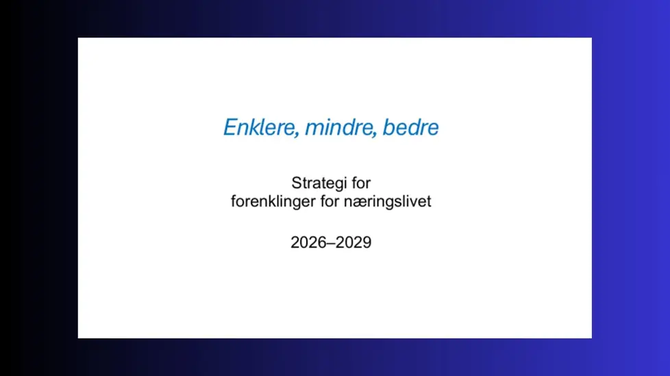 forenklingsstrategi forside