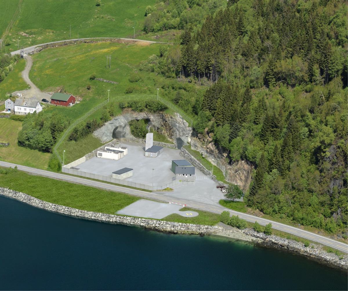 Lefdal Mine Data Center in Måløy