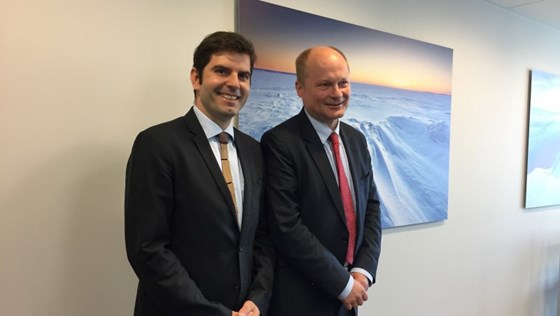 Møte mellom statssekretærene i Norge og Slovakia