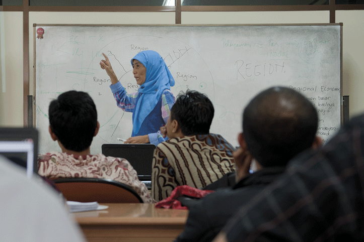 Figure 3.5 Gadjah Mada University in Indonesia.
