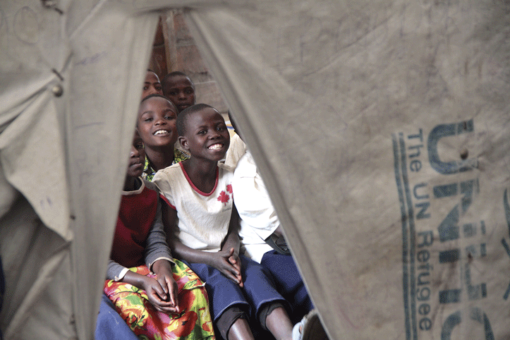 Figur 3.4 Education in Emergencies, Masisi-distriktet i DR Kongo. (Flyktninghjelpen støttet av ECHO og Norge)