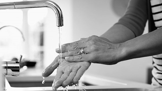 Illustrasjonsfoto håndvask