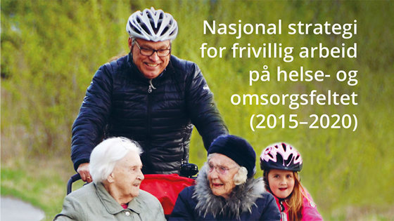 Forsidebilde frivillighetsstrategien. Foto: Arild Reidarsen.