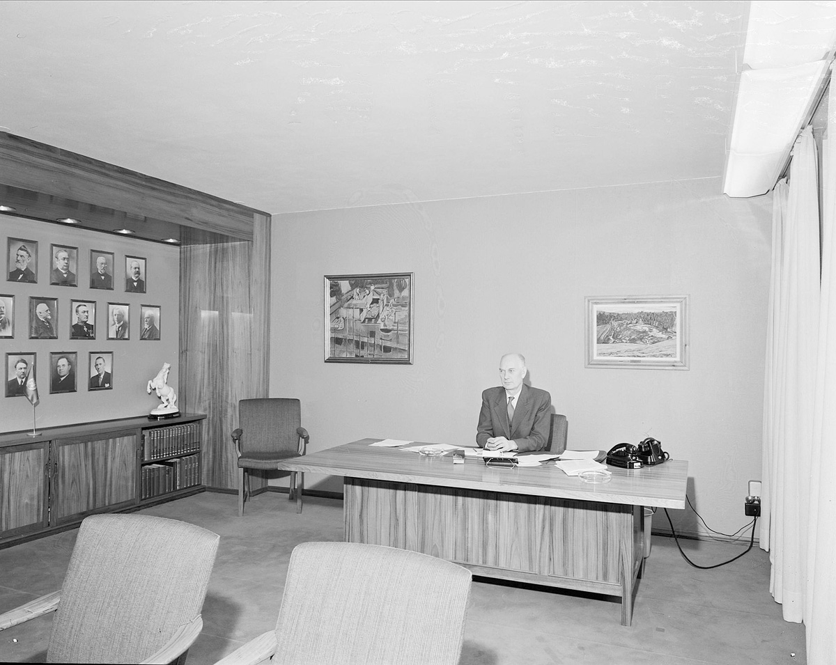 Figur 4.3 Statsminister Einar Gerhardsen i februar 1959.