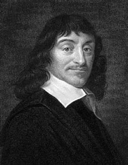 Figur 8.1 René Descartes (1596-1650) skilte klart mellom mennesket
og andre skapninger. Naturen hadde liten verdi. Mennesket som fornuftsvesen hadde
rett og plikt til å forvalte naturen. Naturen var til for
oss. Den norske filosofen Arne Næss lanserte be...