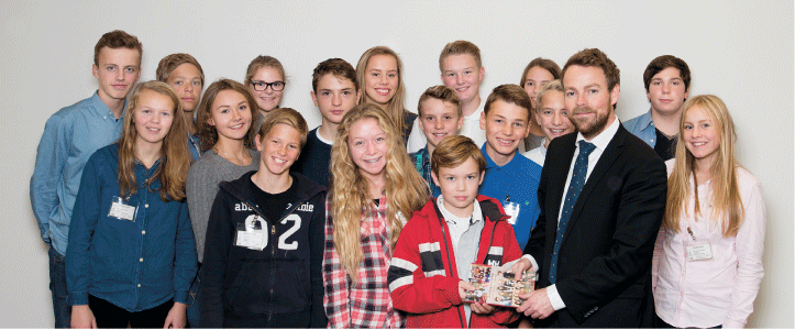 Figur 3.2 Forandringsfabrikken tror mulighetene er størst for forandring, dersom elevene som kjenner dagens norske skole på kroppen, mye tydeligere og grundigere tas med på laget. Det er også viktig at erfaringer og råd fra lærere, som elevene opplever som res...