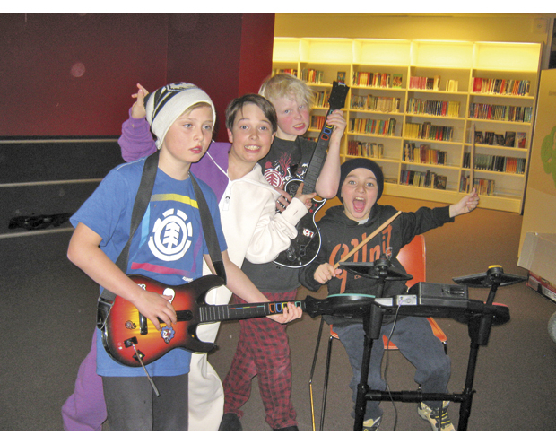 Figur 5.2 Spelnatt på Drammensbiblioteket