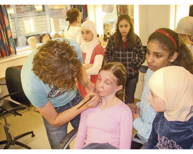 Figur 5.5 Skulegjesting frå Holmlia