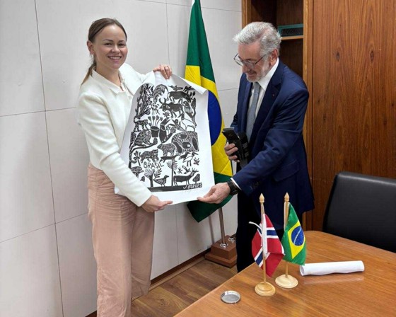 Statssekretær Ragnhild Sjoner Syrstad i Brasil