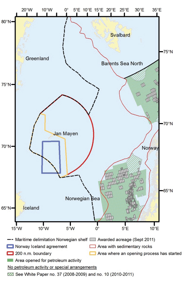 Figur 6.5 The Jan Mayen area