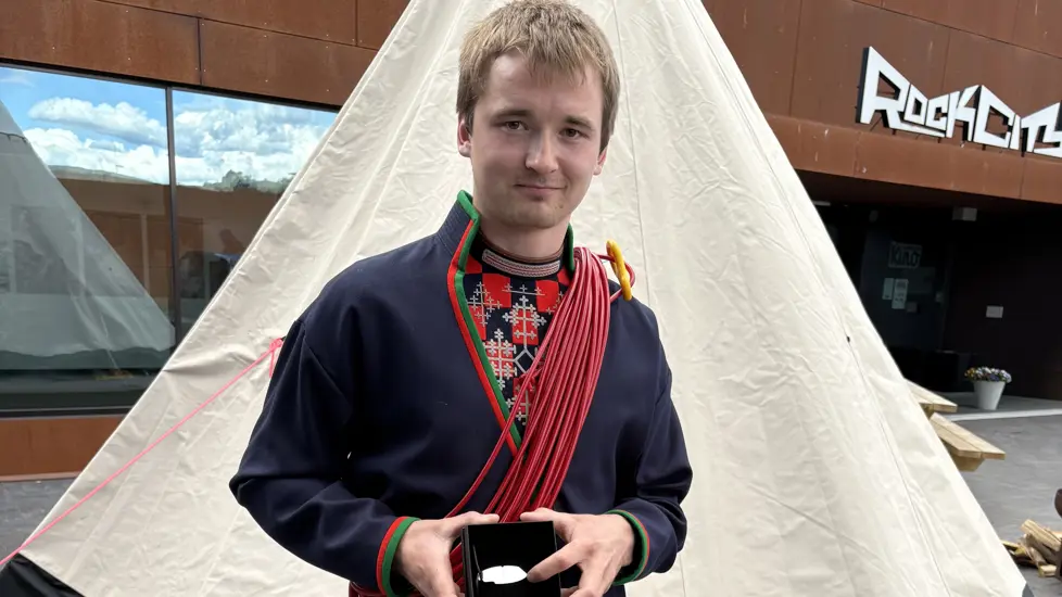 Mats Renander er årets unge reindriftsutøver.