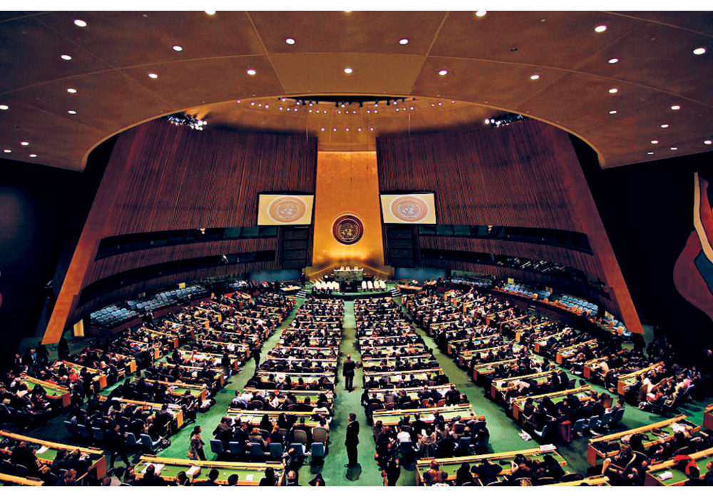 Figure 4.2 UN General Assembly.