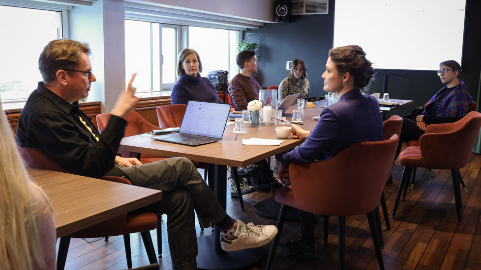 Kunnskapsminister Kari Nessa Nordtun møtte onsdag faggruppene som skal levere utkast til innholdslister allerede i mars.