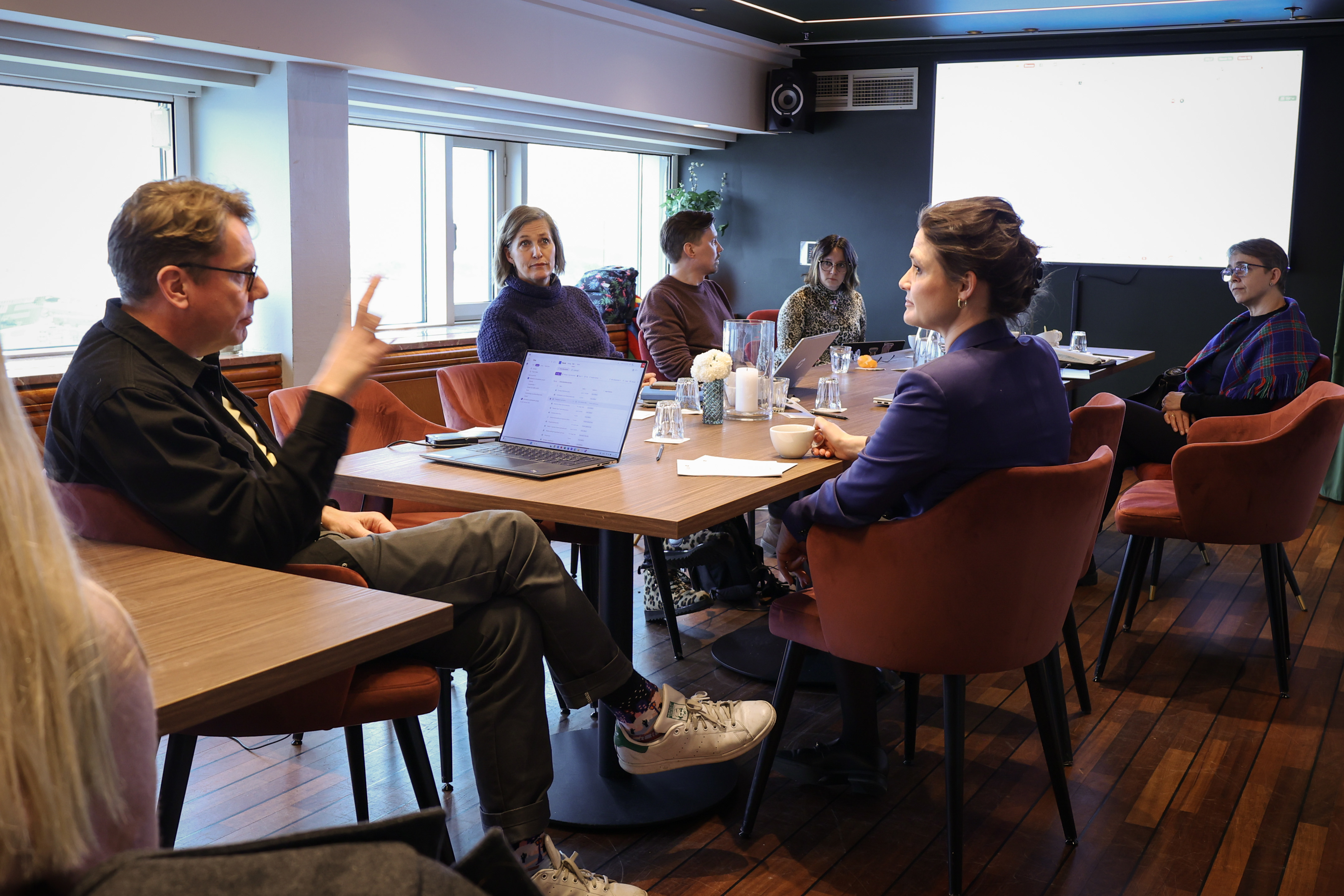 Kunnskapsminister Kari Nessa Nordtun møtte onsdag faggruppene som skal levere utkast til innholdslister allerede i mars.