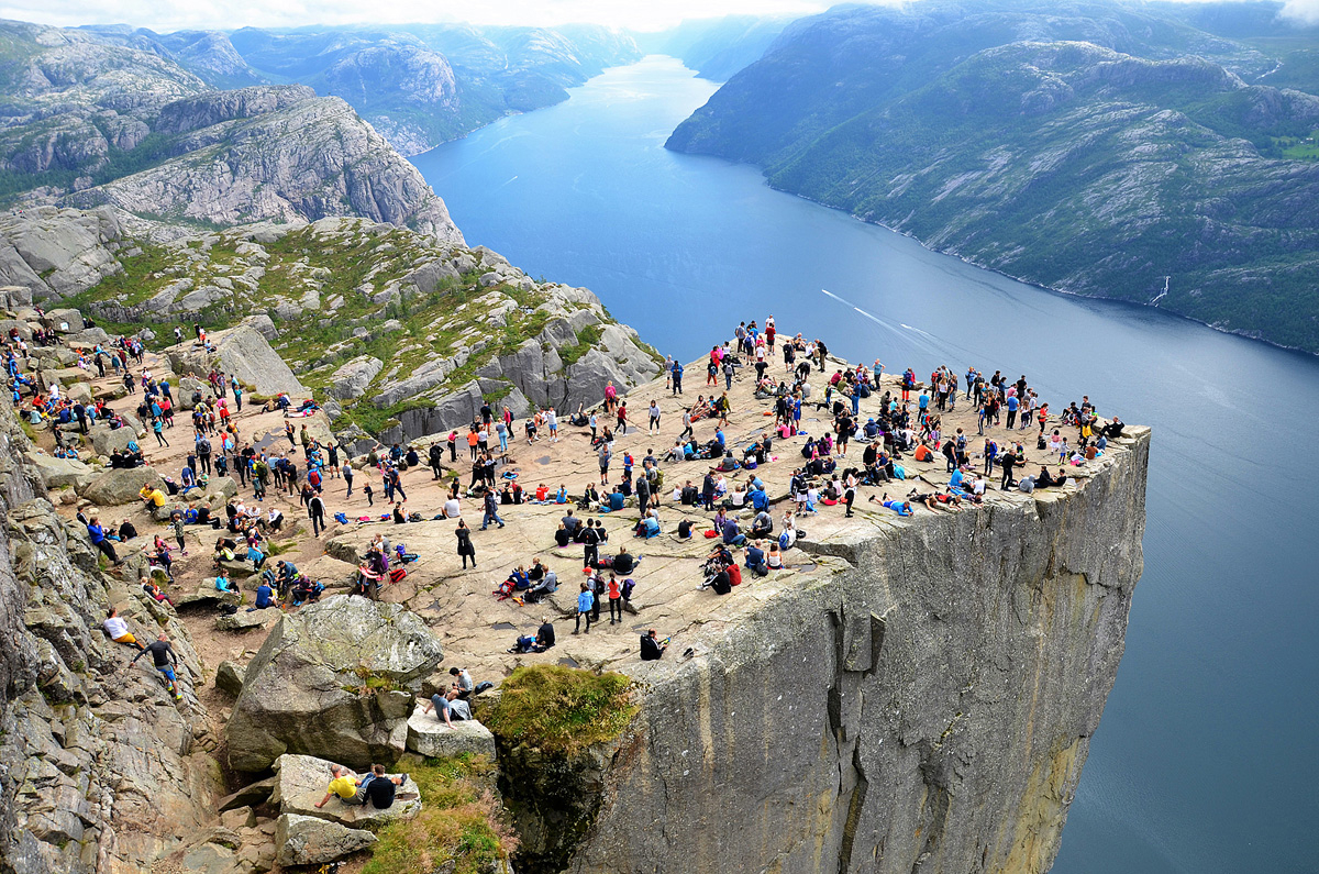 Figur 8.1 Preikestolen, Rogaland.
