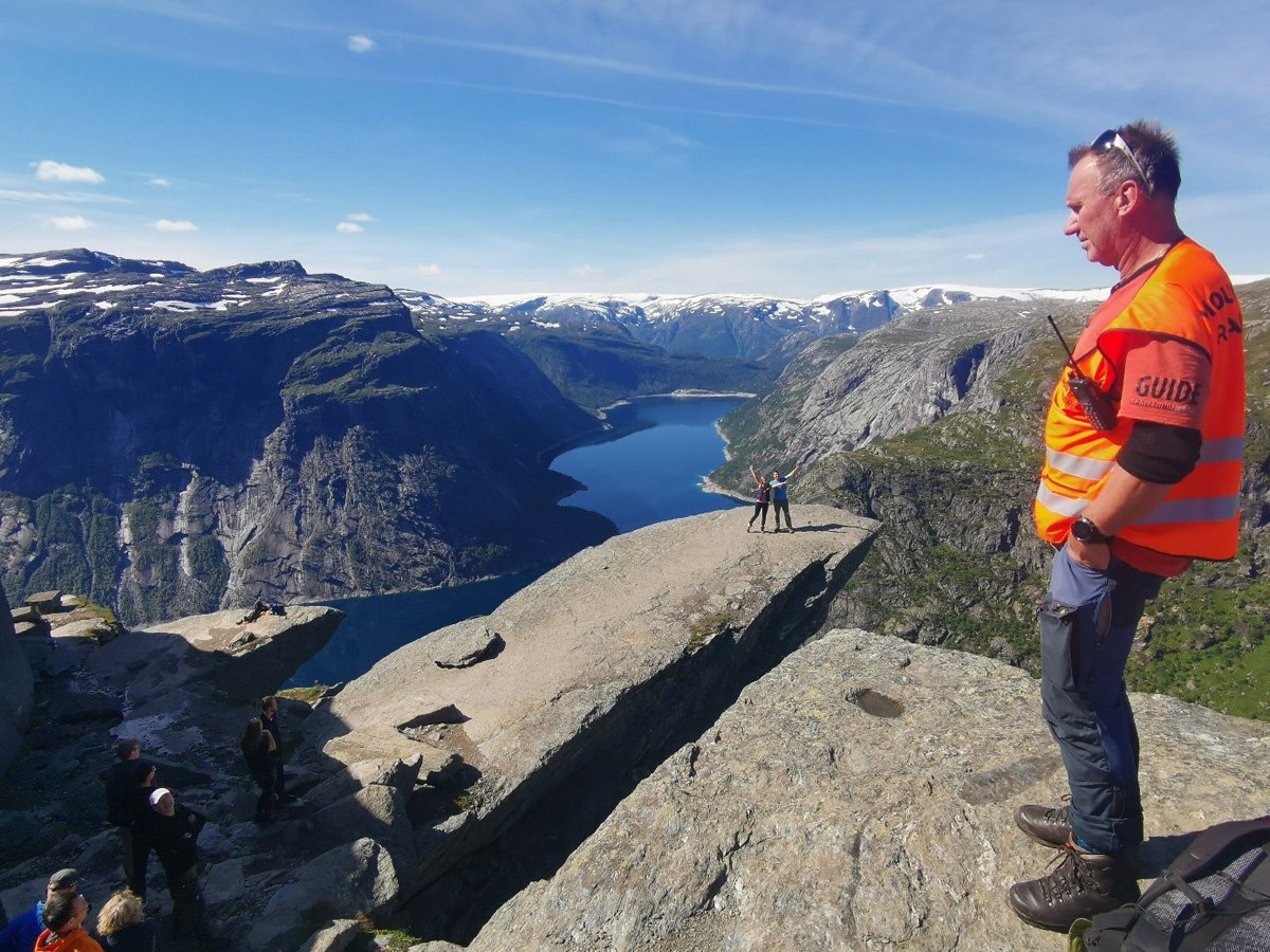 Figur 8.3 Guide på Trolltunga