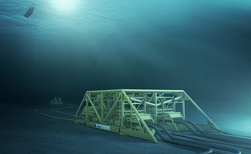 Åsgard havbunnskompresjon illustrasjon