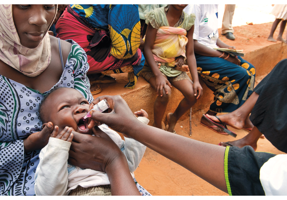 Figur 3.6 GAVI vaksinerer barn i Burundi.
