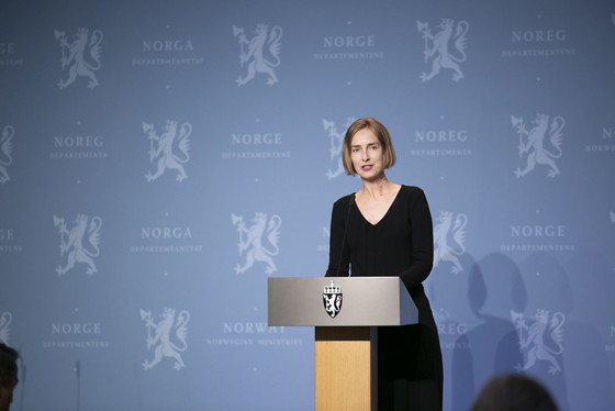 Næringsminister Iselin Nybø.