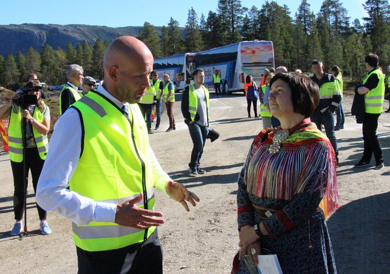 Tord Lien og Aili Keskitalo
