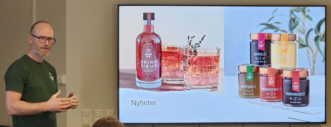 Gunnar Sagstuen presenterte Røyland gård.