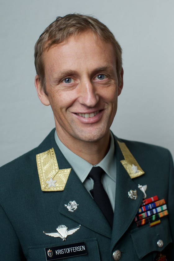 Eirik Kristoffersen ble i dag utnevnt til generalmajor i Hæren og beordret til stillingen som sjef for Heimevernet. 