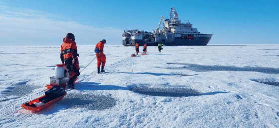 Figur 5.19 Norge er fremst i verden på kunnskap om Arktis. Her fra forskningsfartøyet Kronprins Haakon. 