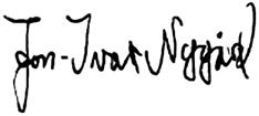 Signatur Jon-Ivar Nygård