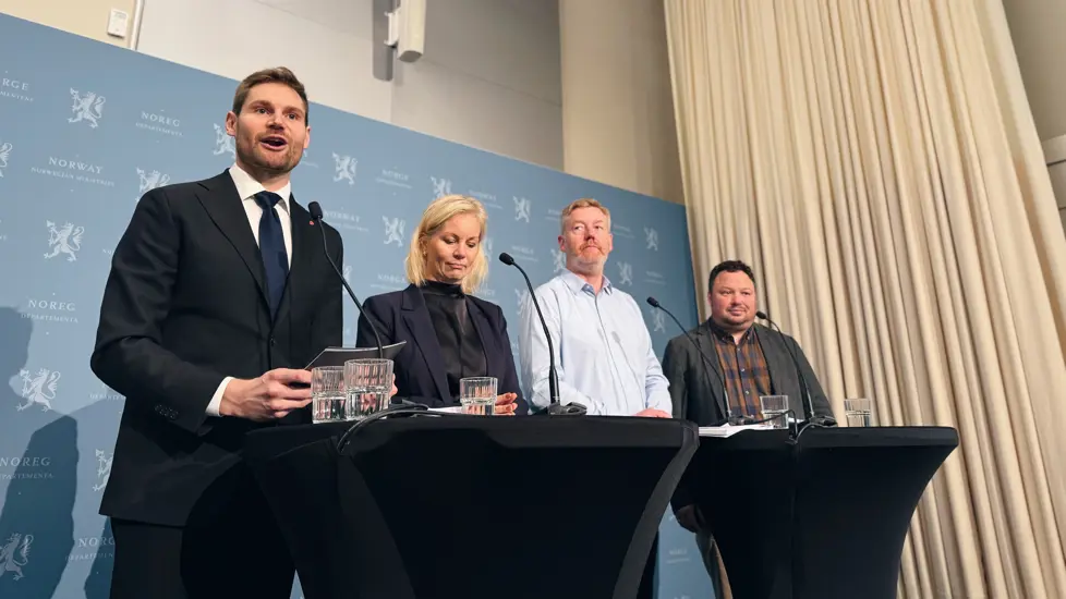Fra pressekonferanse.
