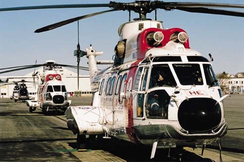 Figur 7.4 Eurocopter Super Puma MkII. Foto: Bjørn Haugerud