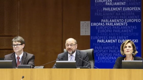 Martin Schulz åpnet Europaparlamentets plenumssesjon 25. mars. 