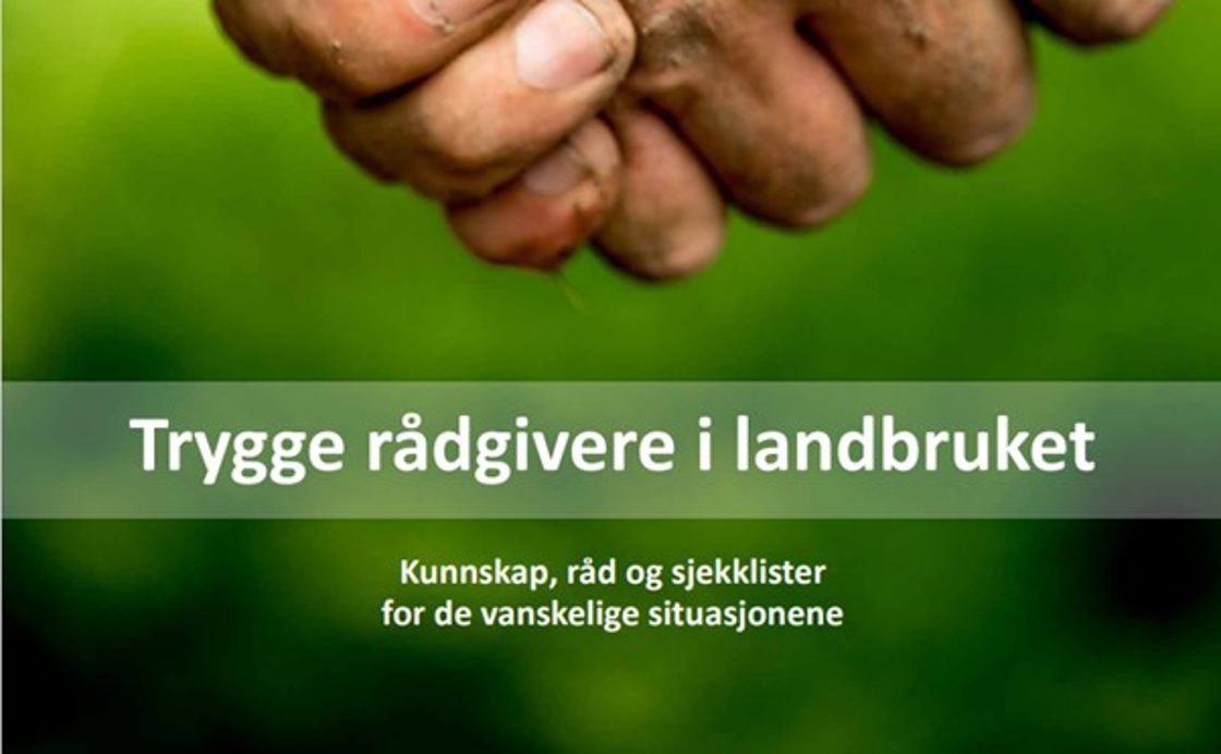 Framside brosjyre, trygge rådgivere i landbruket