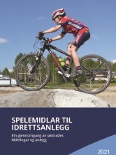 Forsiden til publikasjonen Spelemidlar til idrettsanlegg - 2021