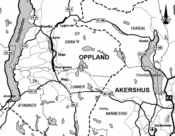 Figur 2.1 Oversikt over planområdet 