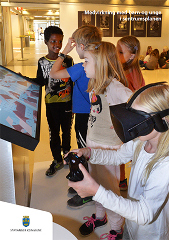 Rapport fra Stavanger kommune om medvirkning med barn og unge i sentrumsplanen