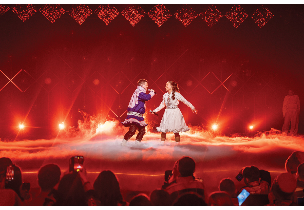 Figur 10.17 Sámi Grand Prix, Påskefestivalen. 