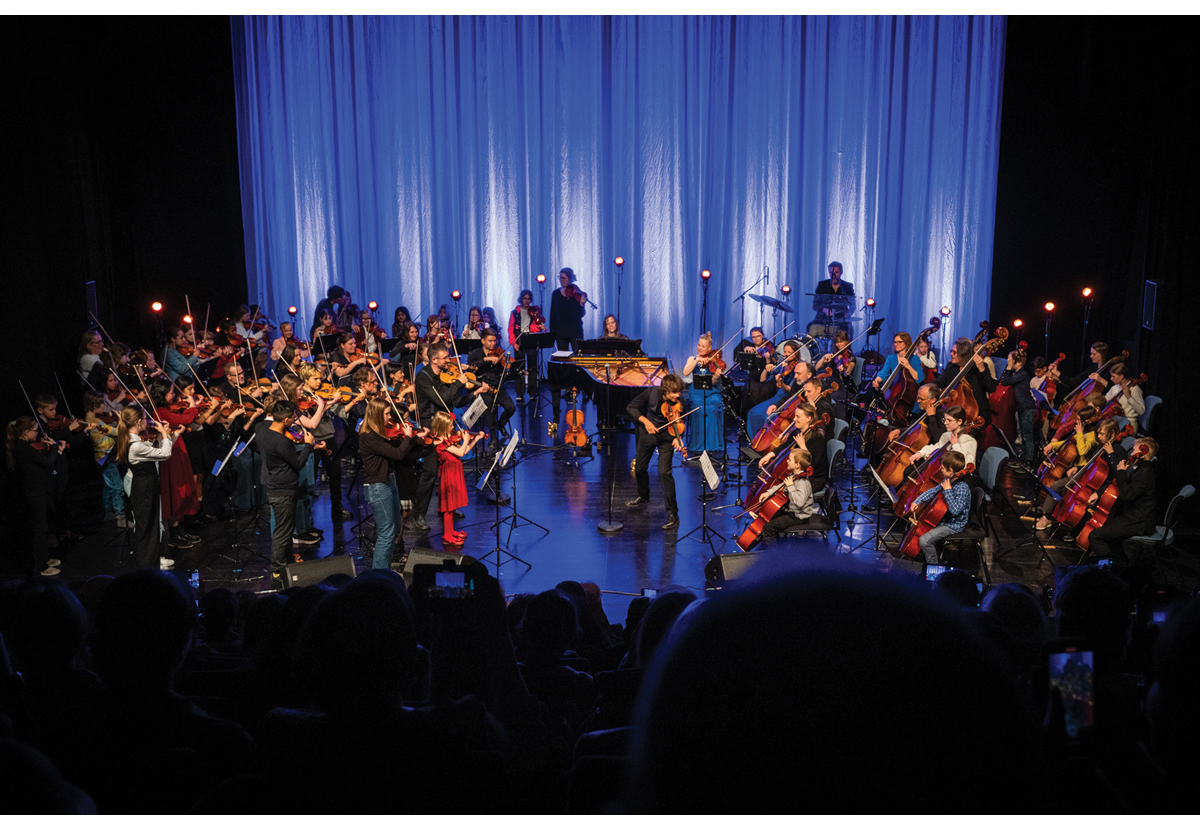 Figur 11.2 Unge strykere på Kulturfabrikken i Sortland i 2023