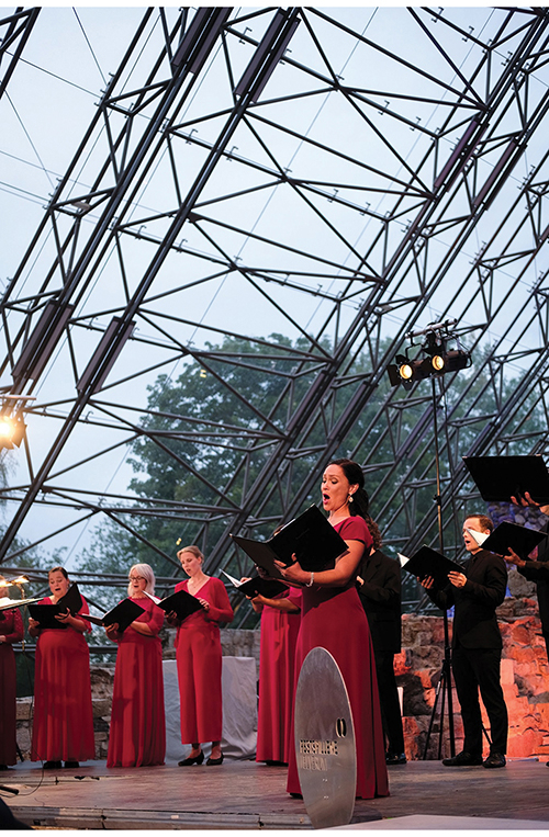 Figur 12.5 Det Norske Solistkor i Hamardomen