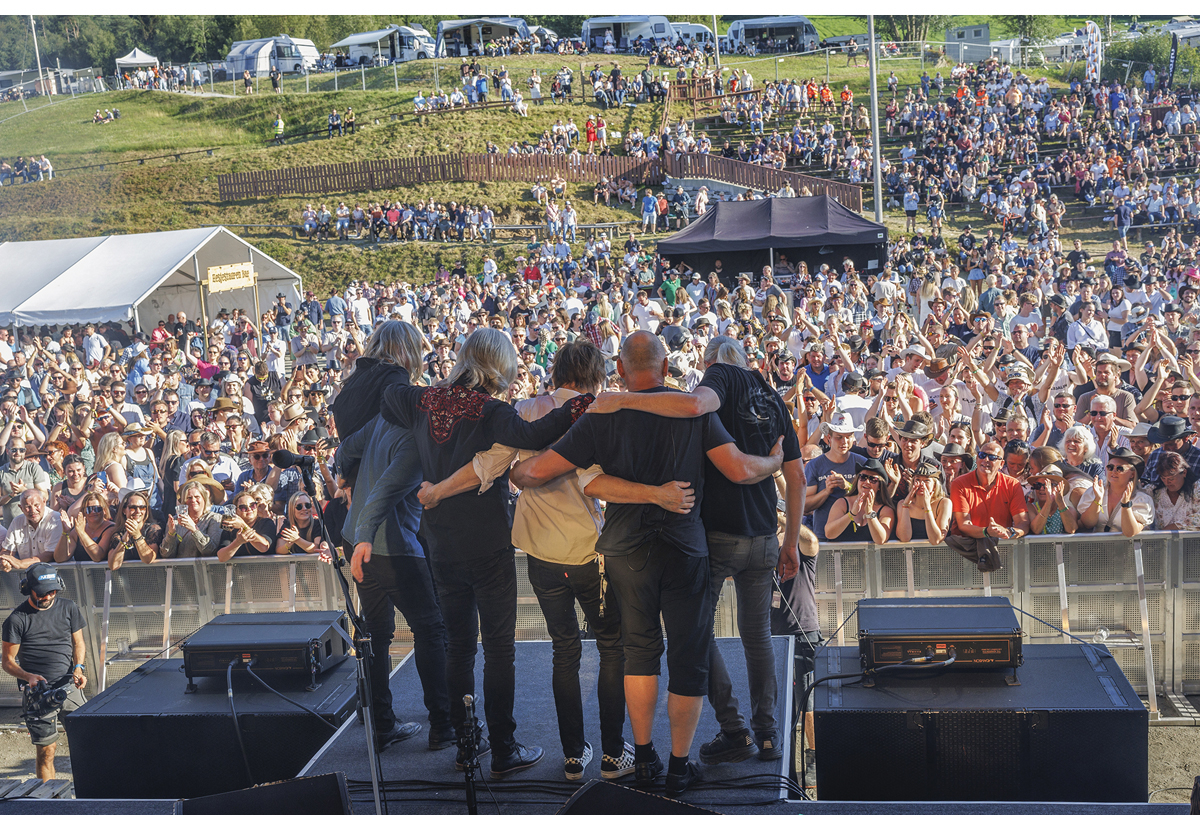 Figur 15.13 Hellbillies på Norsk Countrytreff på Breim, 2024