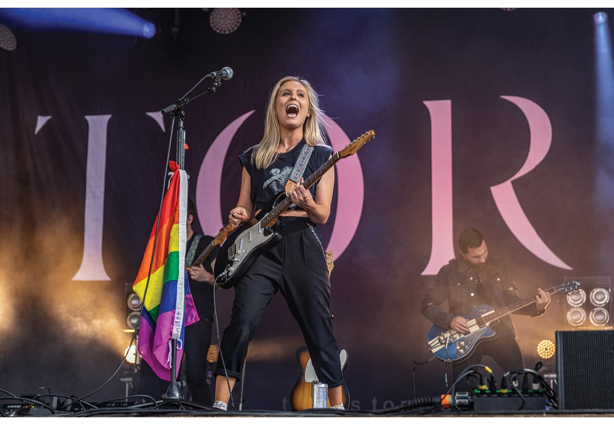Figur 15.17 Tora Dale Aagård på Notodden Blues Festival