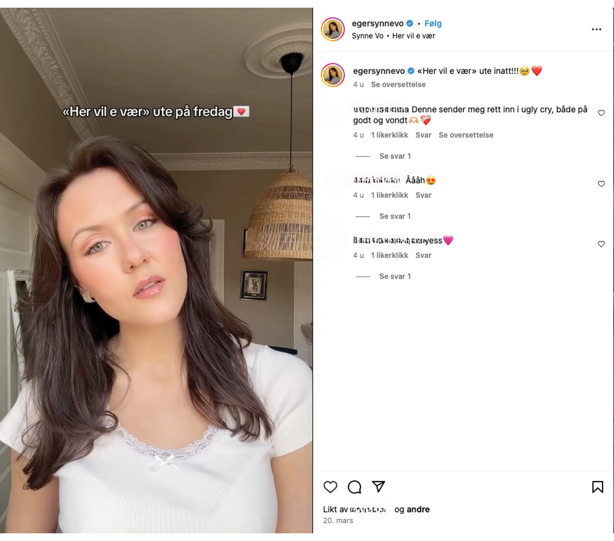 Figur 15.9 Synne Vo på Instagram