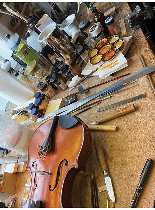 Figur 16.3 Fiolinmakerens verksted