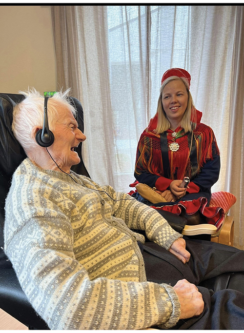 Figur 4.12 Joik for bedre helse