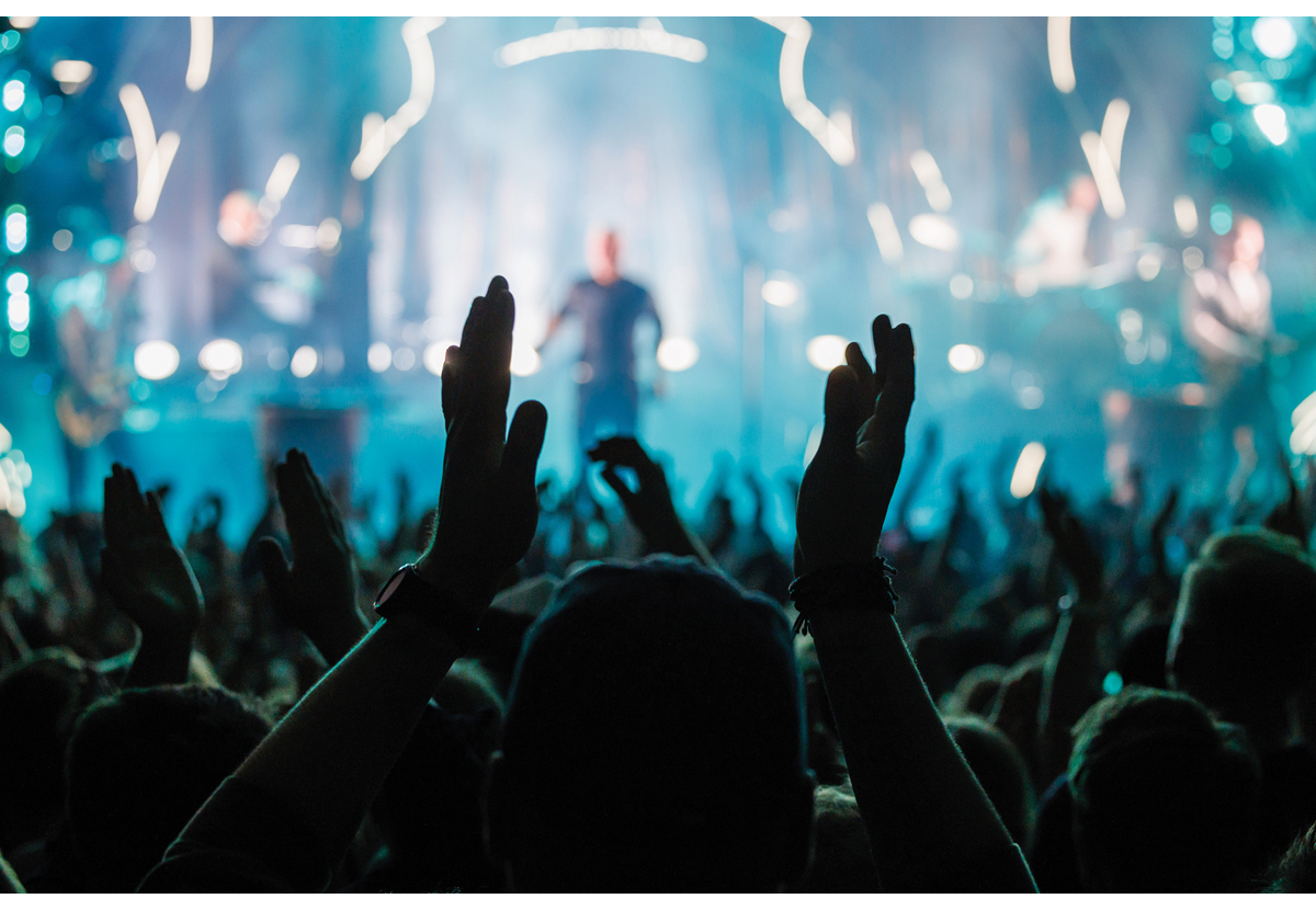 Figur 9.5 Publikum på Kaizers Orchestra