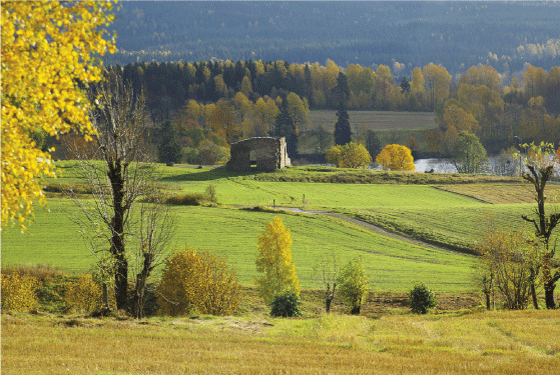 Figure 9.12 Maridalen in Oslo has been designated as a protected landscape area.