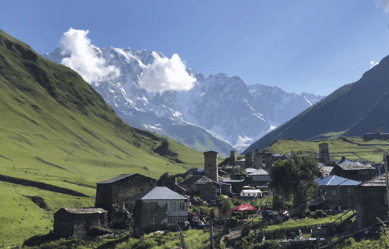 Figur 12.2 Bistandsmidler til Georgia.
